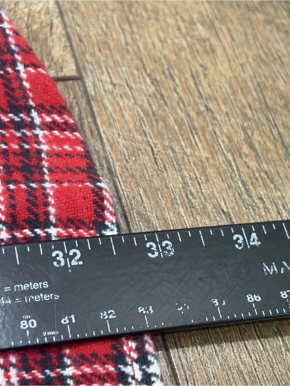 Vintage 80s Big Mac Heavyweight Plaid Flannel Long Sleeve Shirt XL Red - Picture 7 of 7